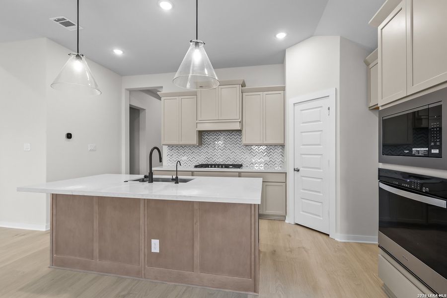 Furnished interior view inside a new home in Stillwater Ranch, San Antonio (Image 17).
