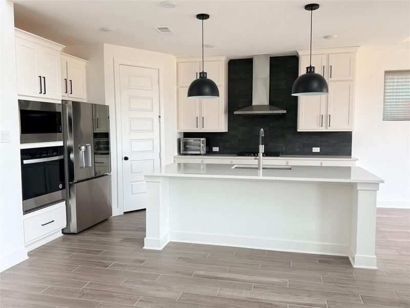 Furnished interior view inside a new home in , Katy (Image 5).