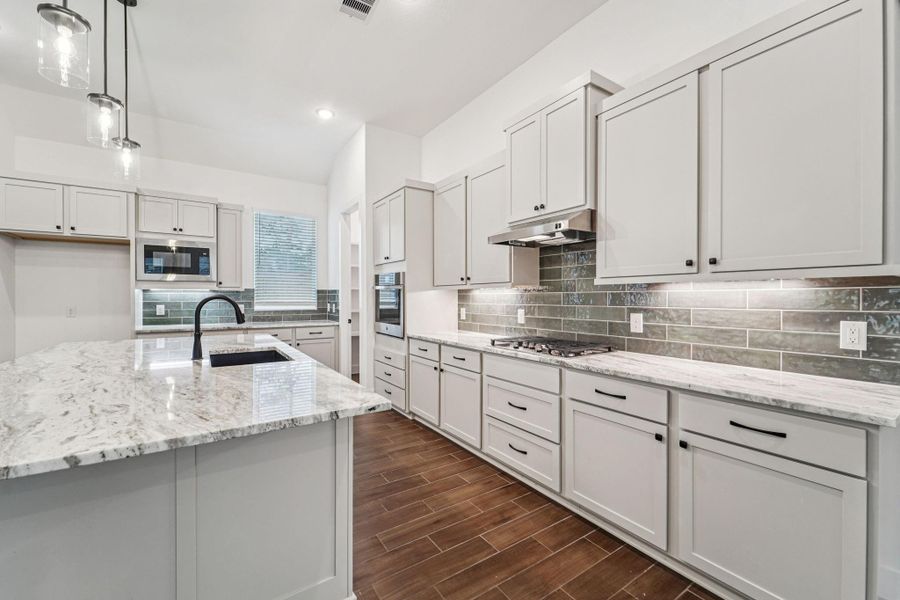 Furnished interior view inside a new home in Kresston, Montgomery (Image 8).