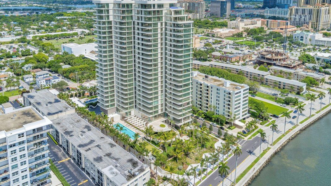 Front exterior of a new home in , West Palm Beach, FL, highlighting curb appeal (Image 1).