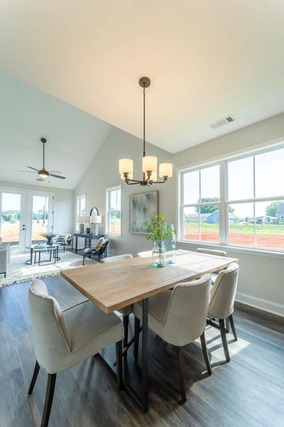 Furnished interior view inside a new home in Wildcat Chase, Summerville (Image 11).