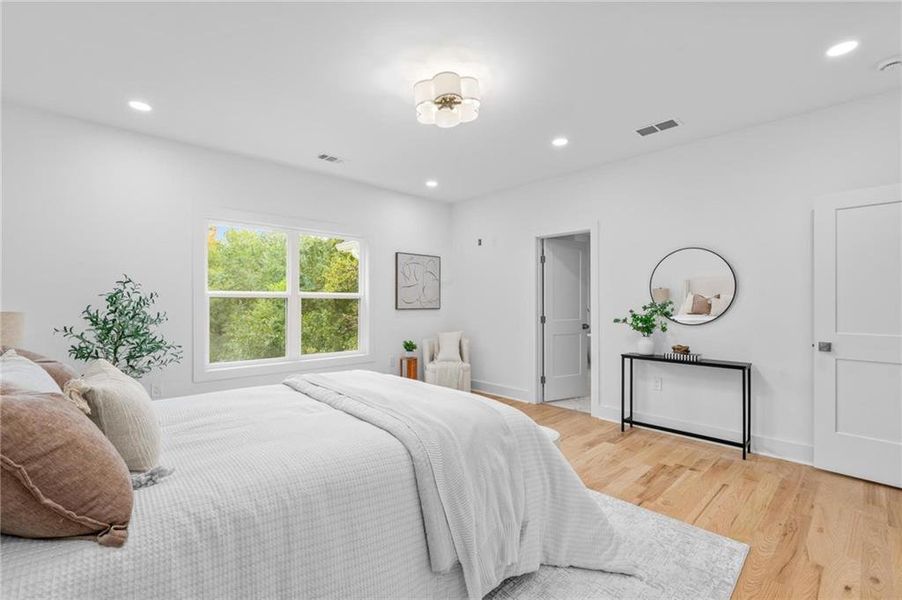 Furnished interior view inside a new home in , Atlanta (Image 10). Furnished interior view inside a new home in , Atlanta (Image 10).