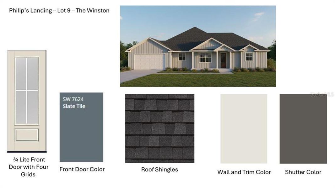 Sample of building materials used in homes in , Webster (Image 17).