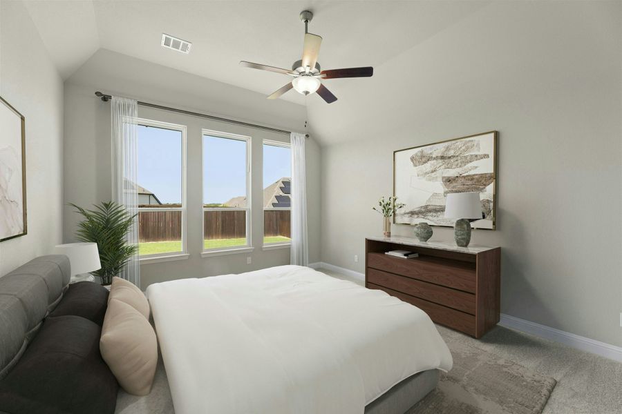 Furnished interior view inside a new home in Kentsdale Farms, DeSoto (Image 14). Furnished interior view inside a new home in Kentsdale Farms, DeSoto (Image 14).