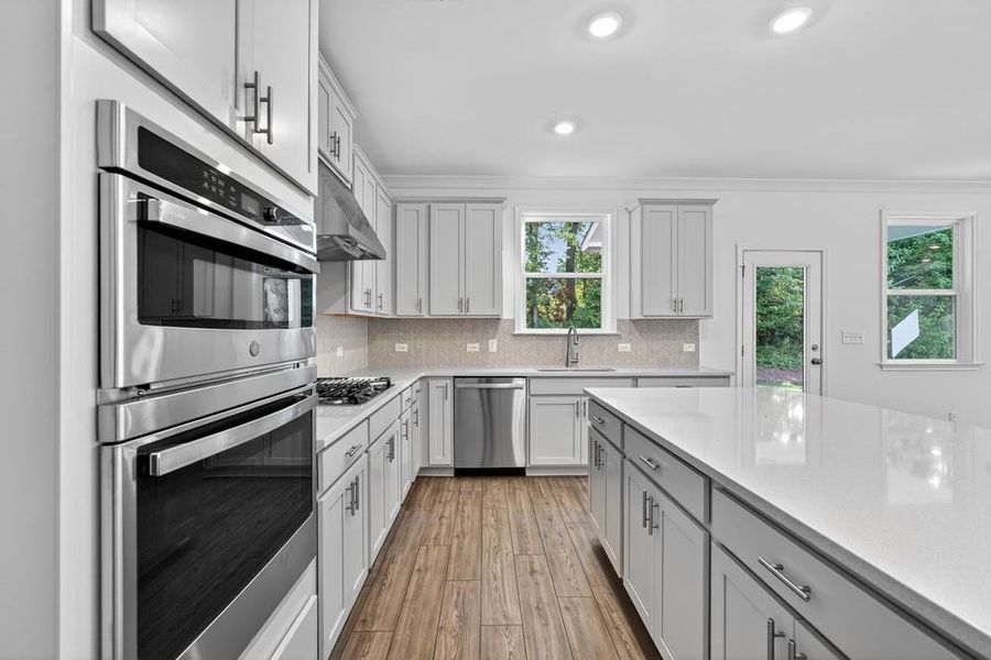 Furnished interior view inside a new home in Bailey Fence, Dacula (Image 15).