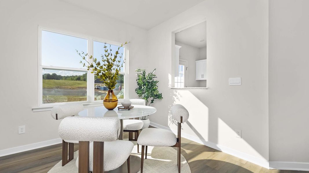 Furnished interior view inside a new home in Clark Creek Landing, Lincolnton (Image 8).