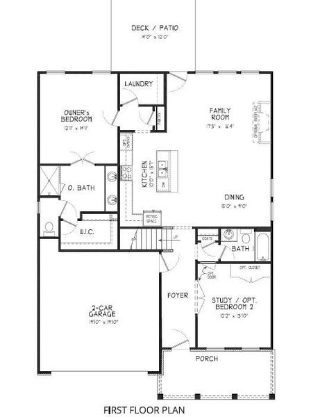 2D floor plan layout of this home in Linden Grove, Powder Springs, GA (Image 3). 2D floor plan layout of this home in Linden Grove, Powder Springs, GA (Image 3).