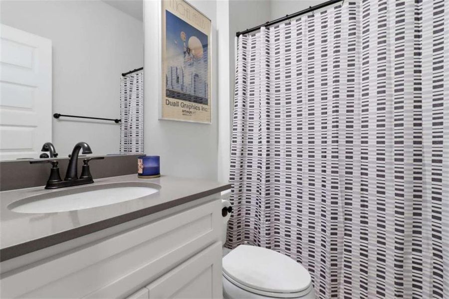 Furnished interior view inside a new home in Trinity Park, McDonough (Image 21).