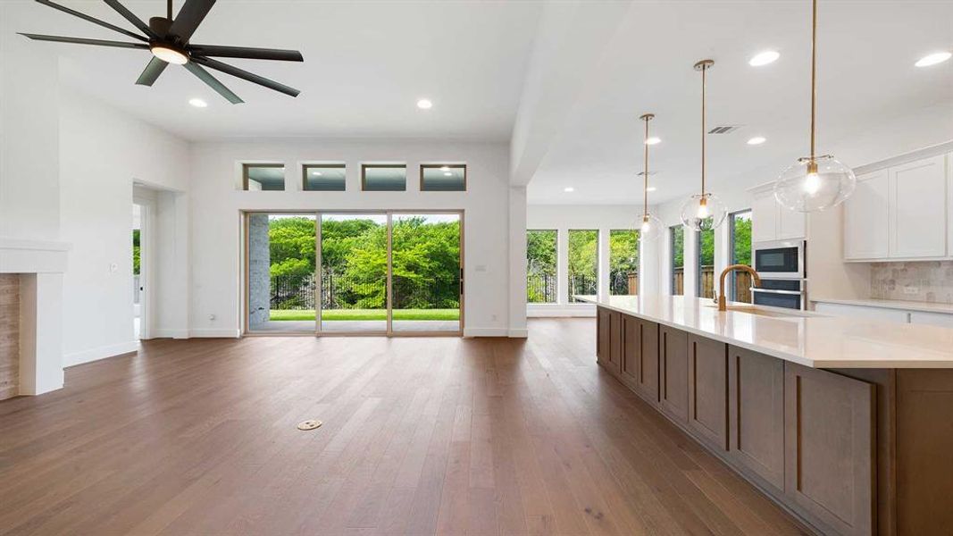 Spacious, unfurnished interior of a new home in Hillstead, Lavon (Image 12). Spacious, unfurnished interior of a new home in Hillstead, Lavon (Image 12).