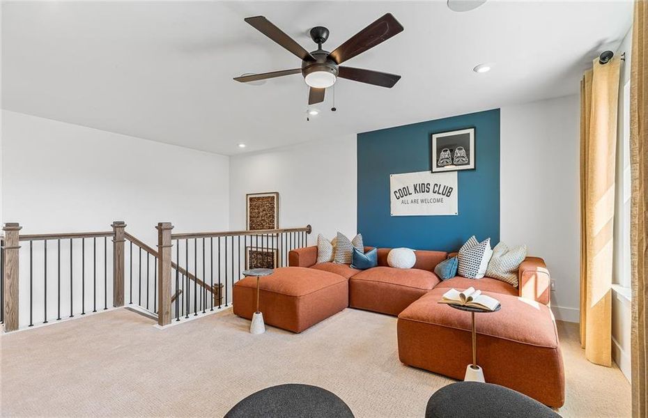 Furnished interior view inside a new home in Creekside at Skelton, Jefferson (Image 14).