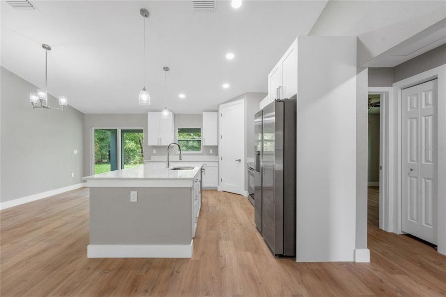 Furnished interior view inside a new home in , Citrus Springs (Image 12).