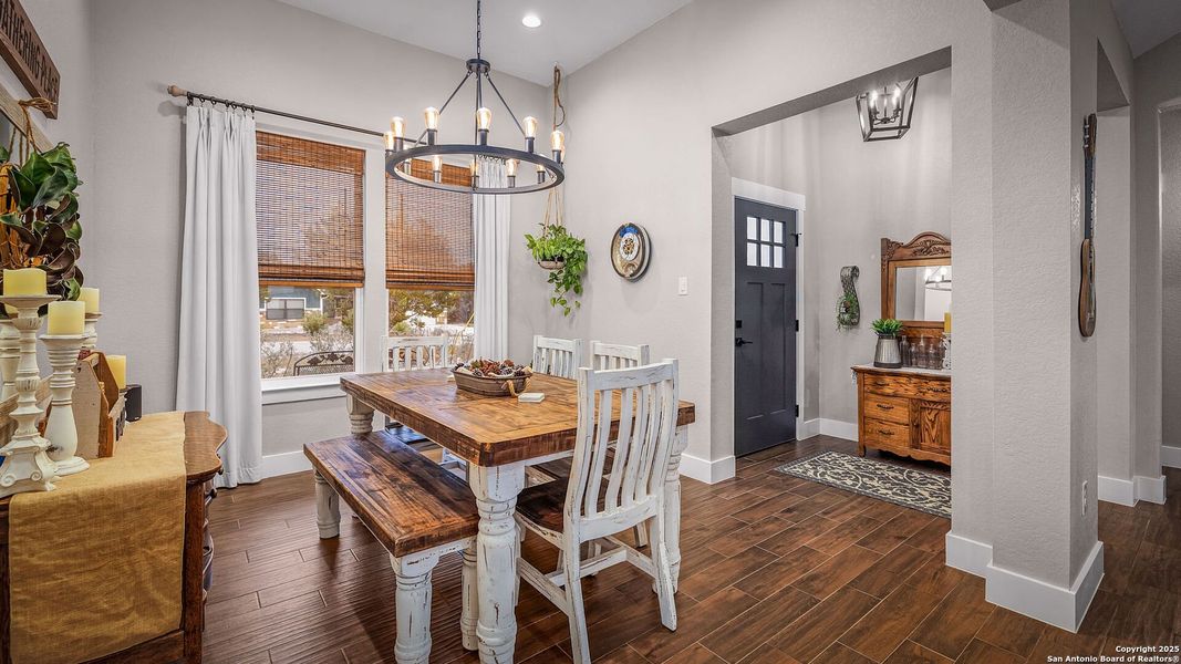 Furnished interior view inside a new home in , Spring Branch (Image 15).