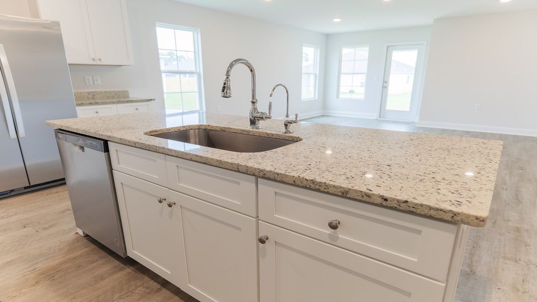 Close-up of interior finishes inside a home in Wesley Park, Crawfordville (Image 10).