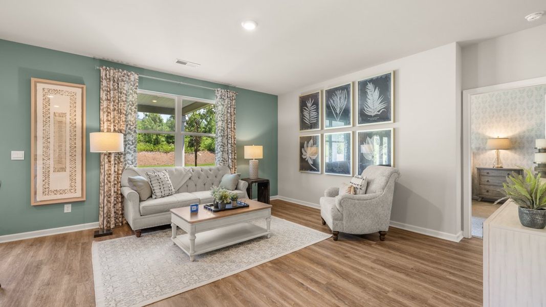 Representative furnished interior of a home built from the Elle by D.R. Horton in Twin Lakes, Hoschton (Image 16).