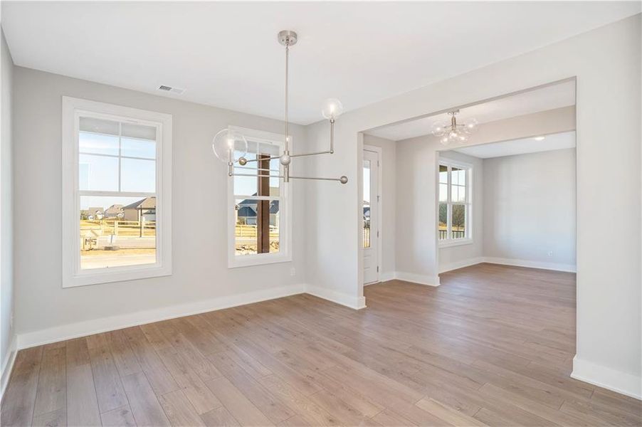 Spacious, unfurnished interior of a new home in The Manor at Gainesville Township, Gainesville (Image 12).