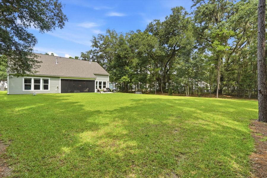 Exterior details and patio area of a home in , Johns Island (Image 26). Exterior details and patio area of a home in , Johns Island (Image 26).