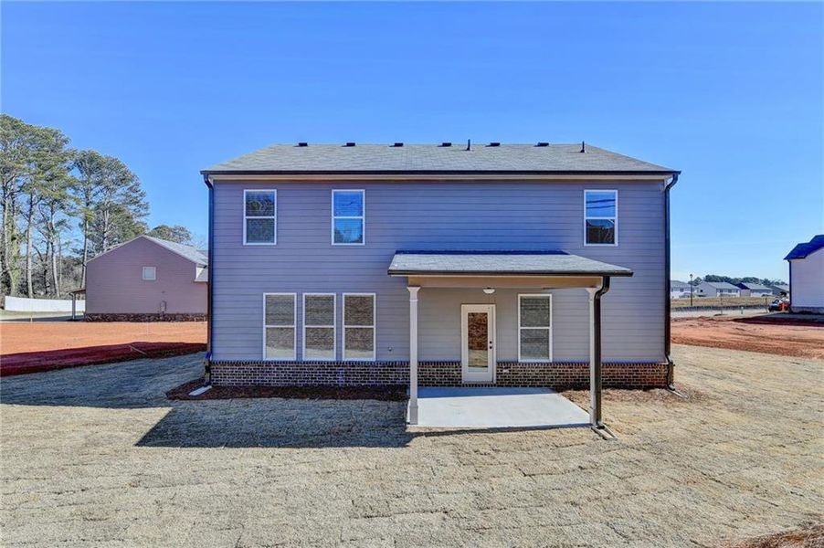 Exterior details and patio area of a home in , Auburn (Image 3).