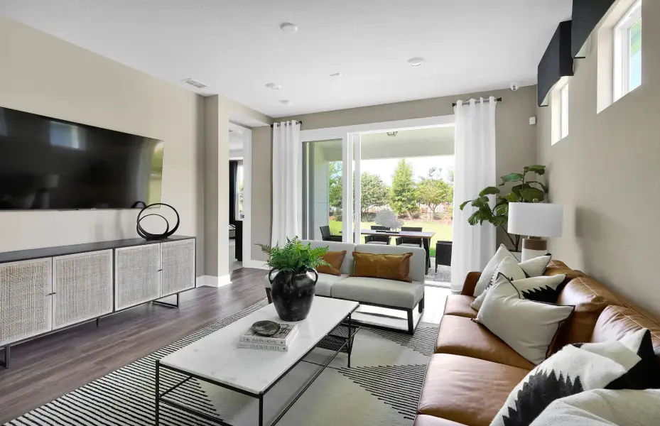 Representative furnished interior of a home built from the Hallmark by Del Webb in Del Webb Flagler Beach, Palm Coast (Image 9). Representative furnished interior of a home built from the Hallmark by Del Webb in Del Webb Flagler Beach, Palm Coast (Image 9).