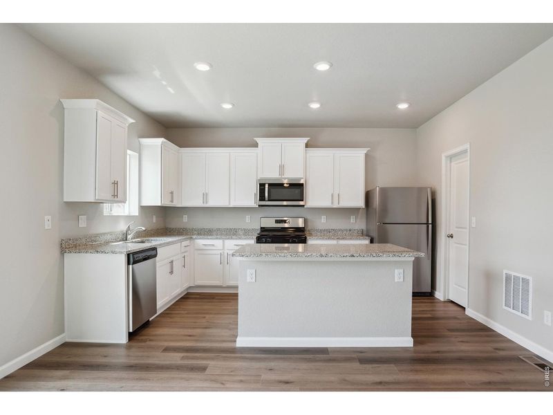 Furnished interior view inside a new home in , Severance (Image 3).