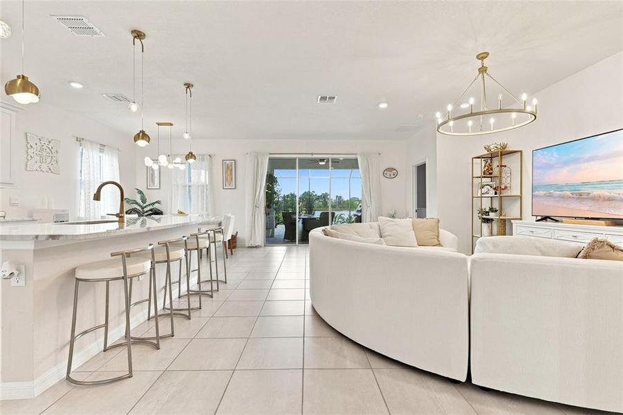 Furnished interior view inside a new home in , Lakewood Ranch (Image 14).