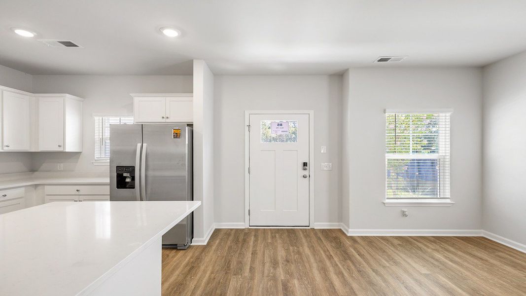 Spacious, unfurnished interior of a new home in The Crossing at St. James, Summerville (Image 16).