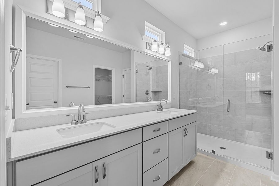 Furnished interior view inside a new home in Fieldstone, Lexington (Image 14).