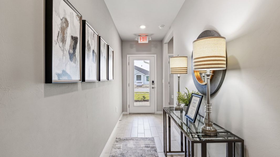 Representative furnished interior of a home built from the Lakeside by D.R. Horton in Coral Lakes - Tradition & Express, Punta Gorda (Image 4).