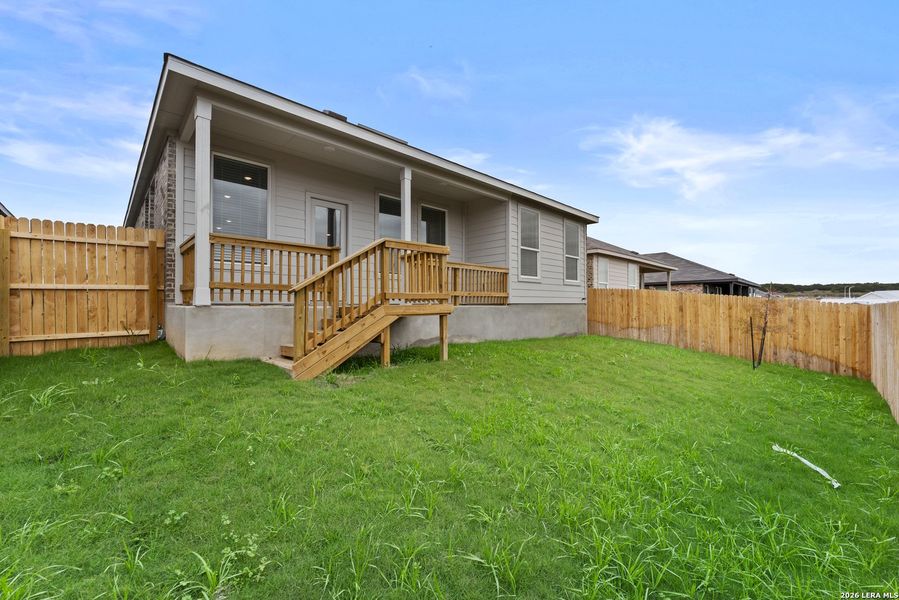 Exterior details and patio area of a home in Grace Valley, Marion (Image 2). Exterior details and patio area of a home in Grace Valley, Marion (Image 2).