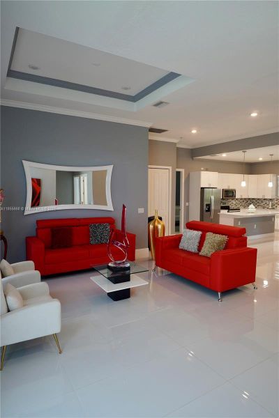 Furnished interior view inside a new home in , Lehigh Acres (Image 48).