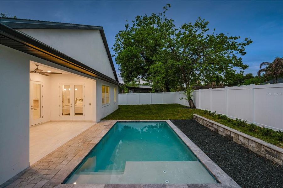Exterior details and patio area of a home in , Winter Park (Image 34).