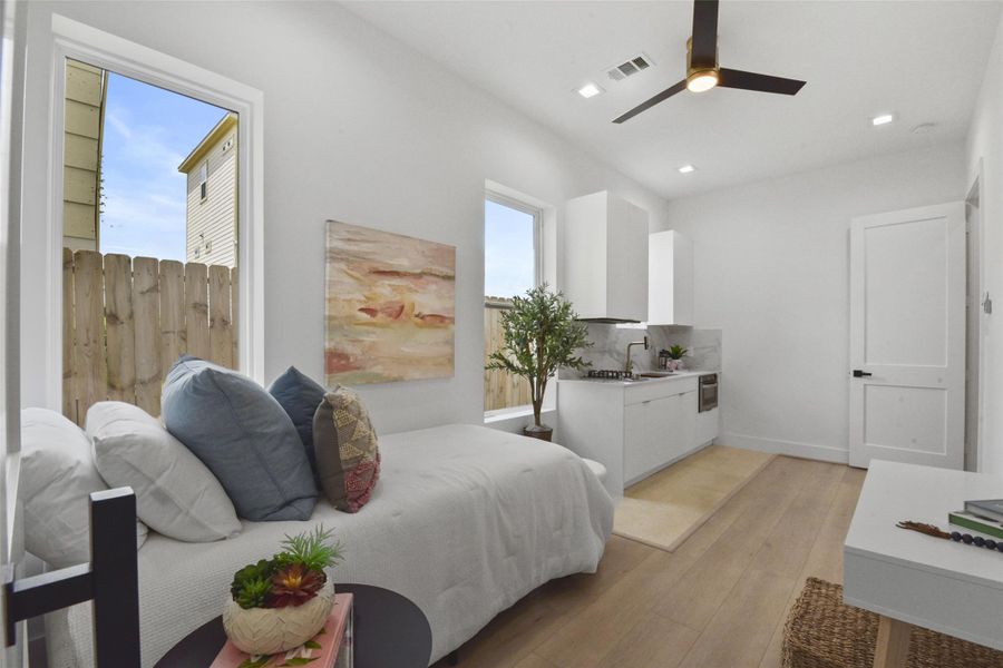 Furnished interior view inside a new home in , Houston (Image 10). Furnished interior view inside a new home in , Houston (Image 10).