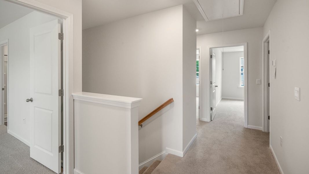 Spacious, unfurnished interior of a new home in Faircrest, Greensboro (Image 20). Spacious, unfurnished interior of a new home in Faircrest, Greensboro (Image 20).