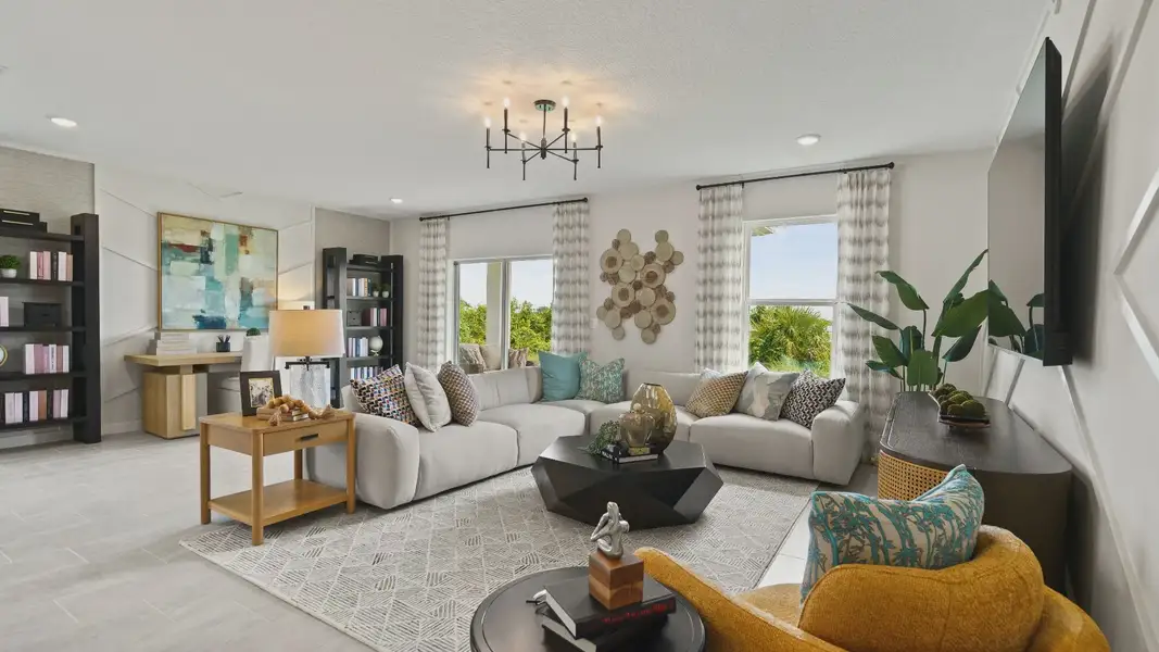 Castaway Floor Plan Open Concept Living Space