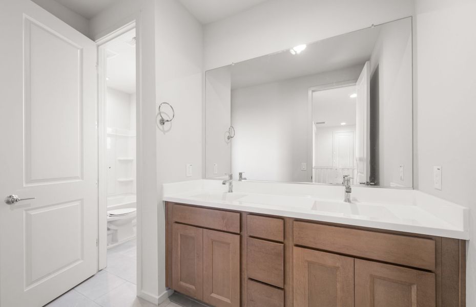 Furnished interior view inside a new home in Legado West, Queen Creek (Image 8).