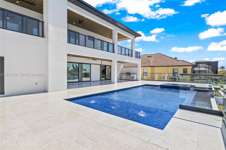 Exterior details and patio area of a home in , Cape Coral (Image 26).