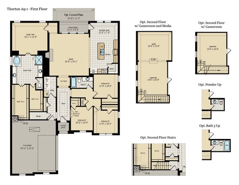 Thorton A9-1 Floor Plan