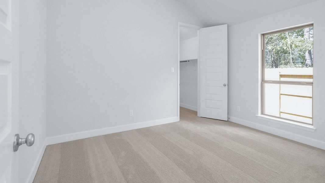 Spacious, unfurnished interior of a new home in Woodhavyn, Magnolia (Image 23).