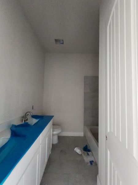 In-progress construction of a new home in Rocky Top, Krum, TX (Image 11).