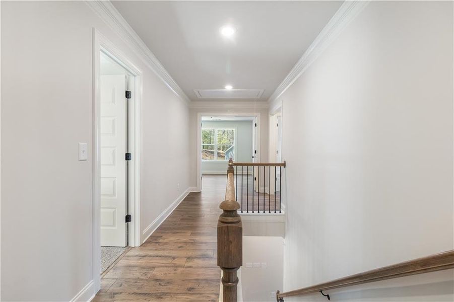 Spacious, unfurnished interior of a new home in Red Oak Ridge, Loganville (Image 25). Spacious, unfurnished interior of a new home in Red Oak Ridge, Loganville (Image 25).