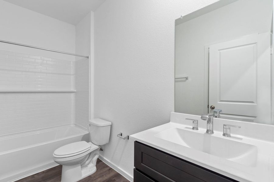 Furnished interior view inside a new home in Windcress, Baytown (Image 5).