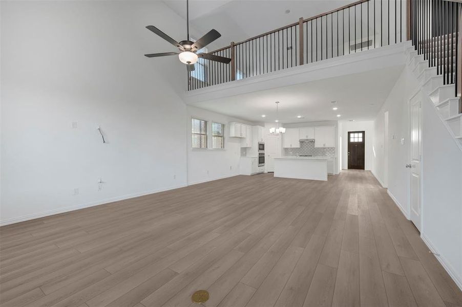 Spacious, unfurnished interior of a new home in Lily Creek at Sutton Fields, Aubrey (Image 28).