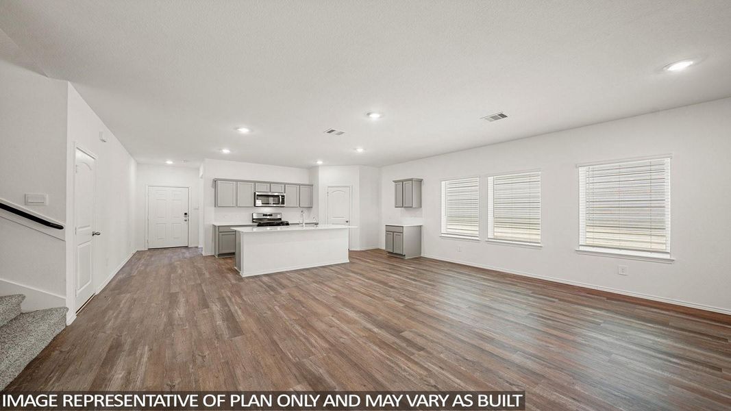 Spacious, unfurnished interior of a new home in Grand Pines, Magnolia (Image 10). Spacious, unfurnished interior of a new home in Grand Pines, Magnolia (Image 10).