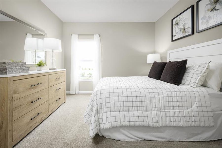 Representative furnished interior of a home built from the Palm by Ryan Homes in Heritage Station, Punta Gorda (Image 12).