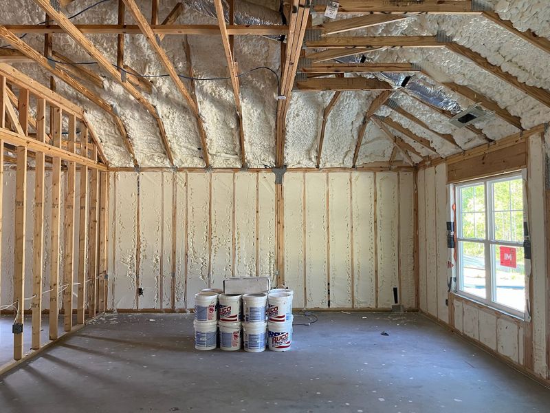In-progress construction of a new home in Osprey Landing, Southport, NC (Image 8).