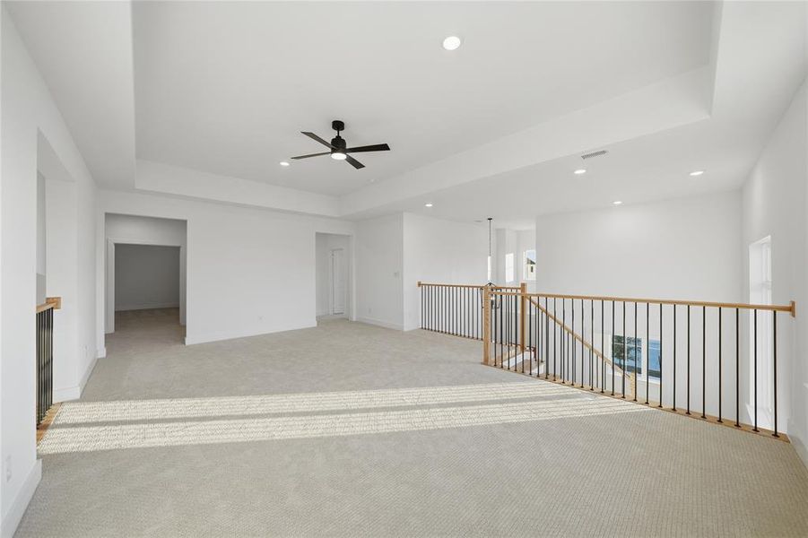 Spacious, unfurnished interior of a new home in Light Farms Graham/Reagan, Celina (Image 33). Spacious, unfurnished interior of a new home in Light Farms Graham/Reagan, Celina (Image 33).