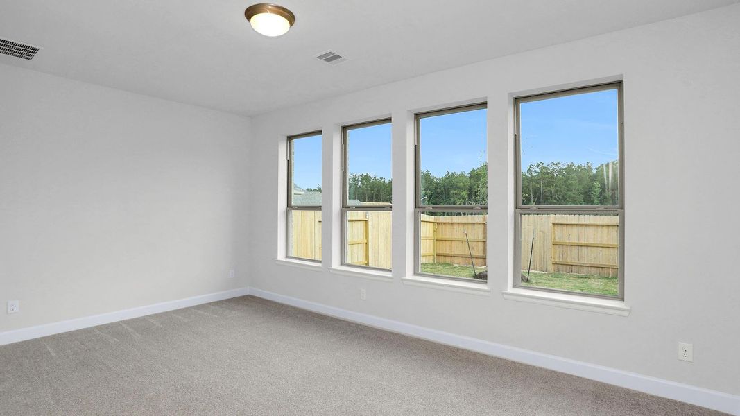 Spacious, unfurnished interior of a new home in Wildtree, Magnolia (Image 9). Spacious, unfurnished interior of a new home in Wildtree, Magnolia (Image 9).