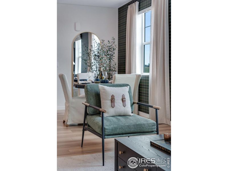 Furnished interior view inside a new home in Vista Meadows, Fort Lupton (Image 12).