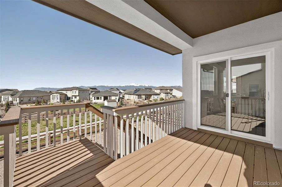 Exterior details and patio area of a home in , Colorado Springs (Image 23). Exterior details and patio area of a home in , Colorado Springs (Image 23).