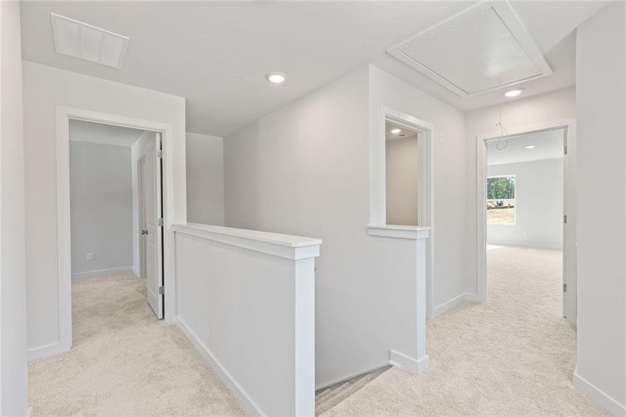 Spacious, unfurnished interior of a new home in , Lawrenceville (Image 26).