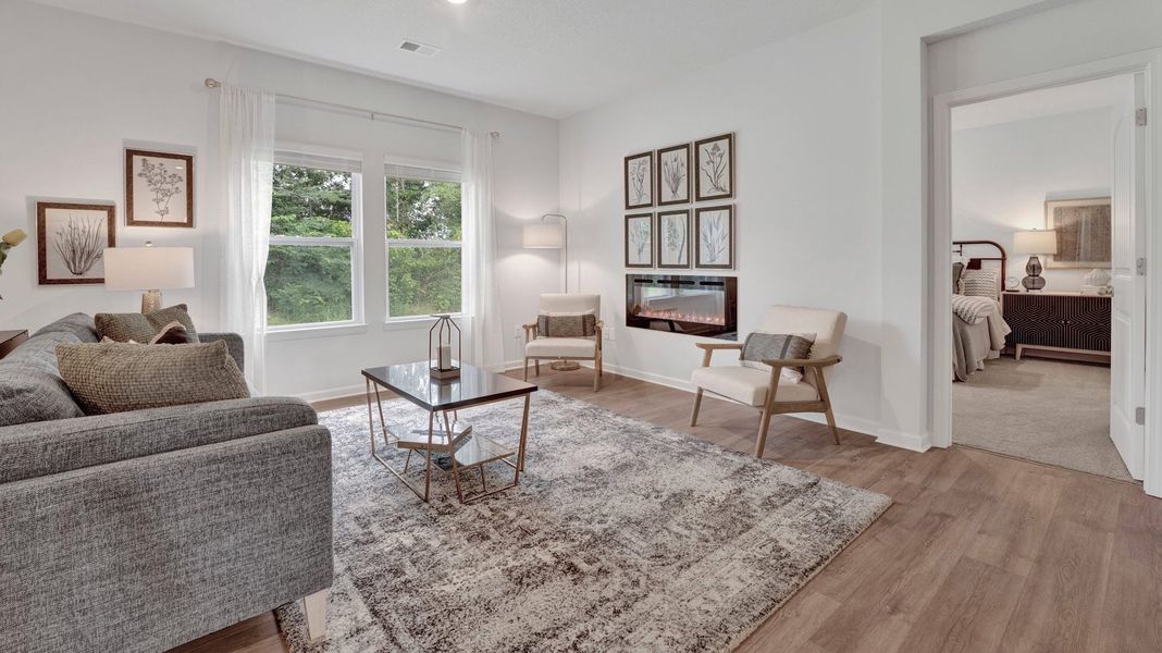 Furnished interior view inside a new home in Riverwood Gardens, Oakland (Image 18).